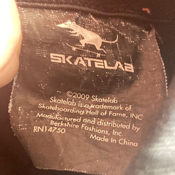 Boys Youth Skatelab Black Fitted Hat 2009 - Picture 9 of 10